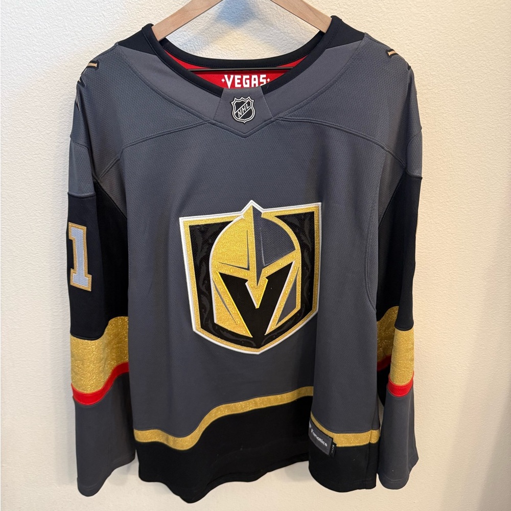 Fanatics Vegas Golden Knights Black and Gold Jersey